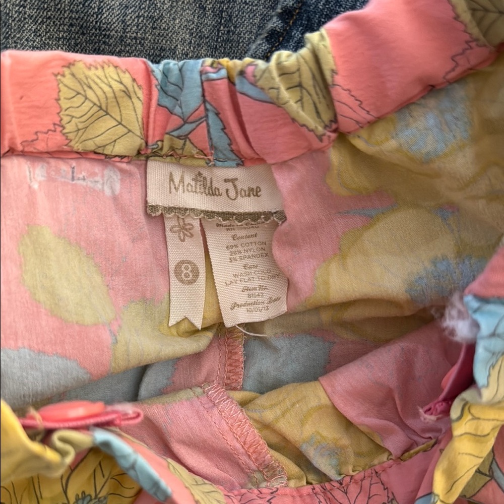 Matilda Jane Floral Ruffle Pants - Picture 6 of 8